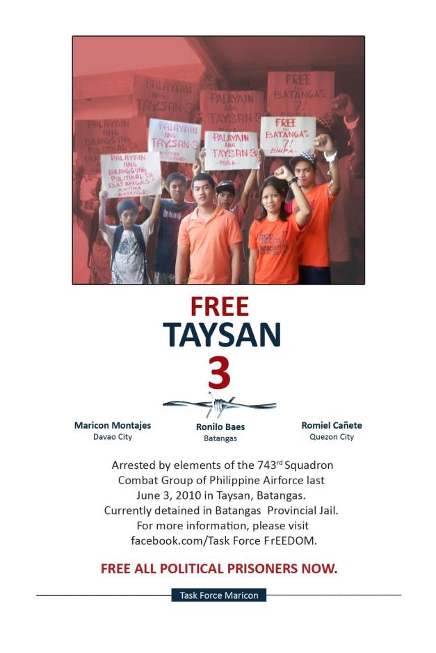Free Taysan 3!